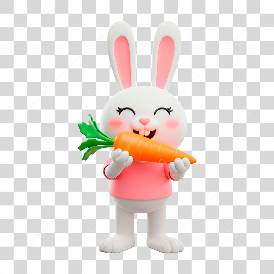 Coelho da Páscoa PNG Transparente
