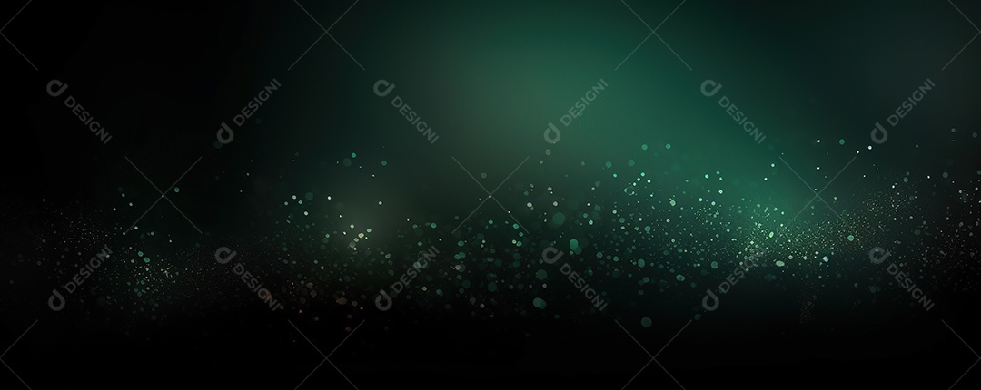 Um fundo gradiente verde escuro suave com iluminação suave