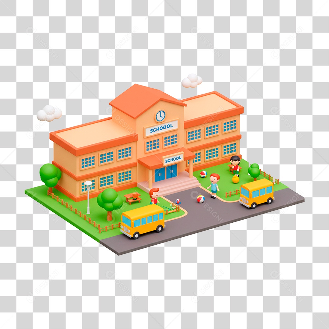 Escola PNG Transparente