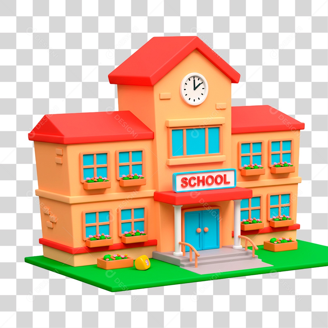 Escola PNG Transparente