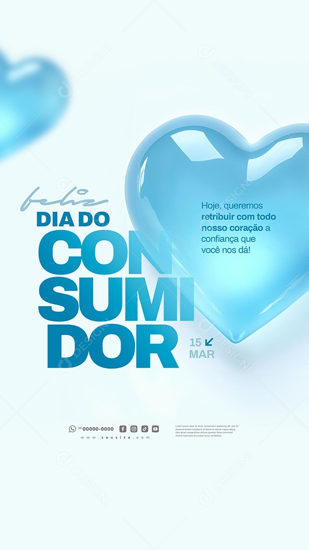 Story Dia Do Consumidor 15 de Março Social Media PSD Editável