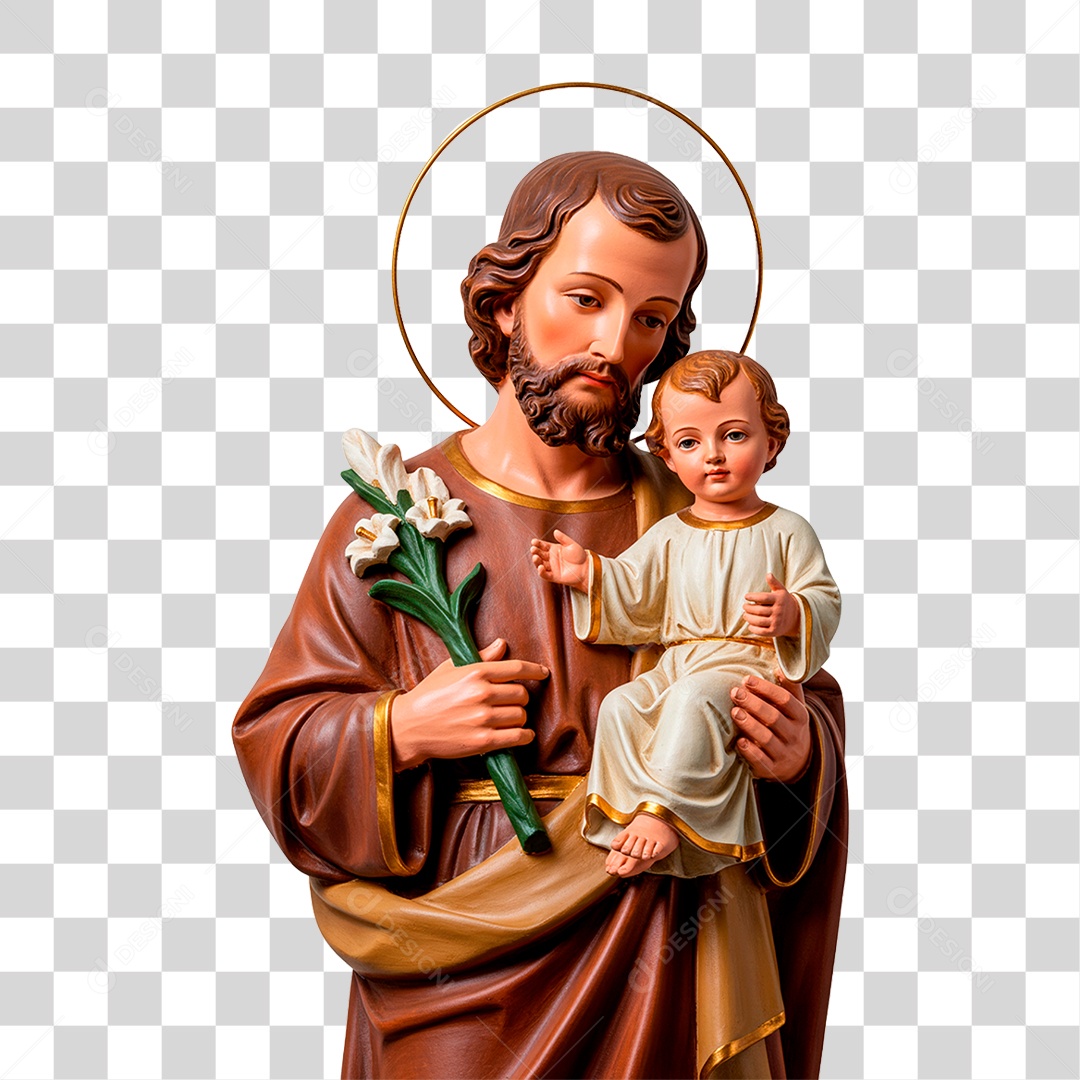 Imagem Semelhante a São José PNG Transparente