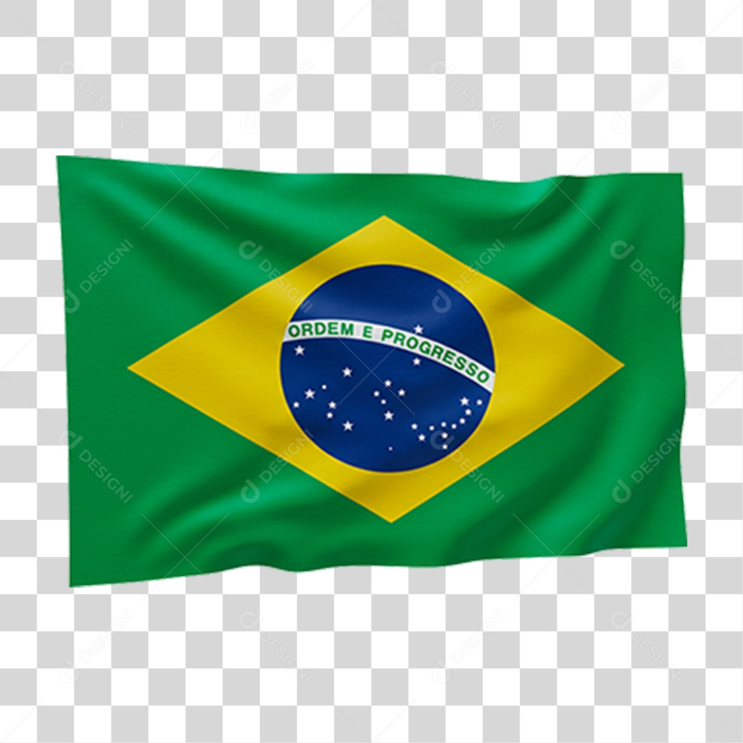 Bandeira do Brasil PNG Transparente