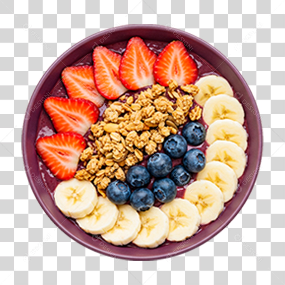 Tigela de Açaí PNG Transparente