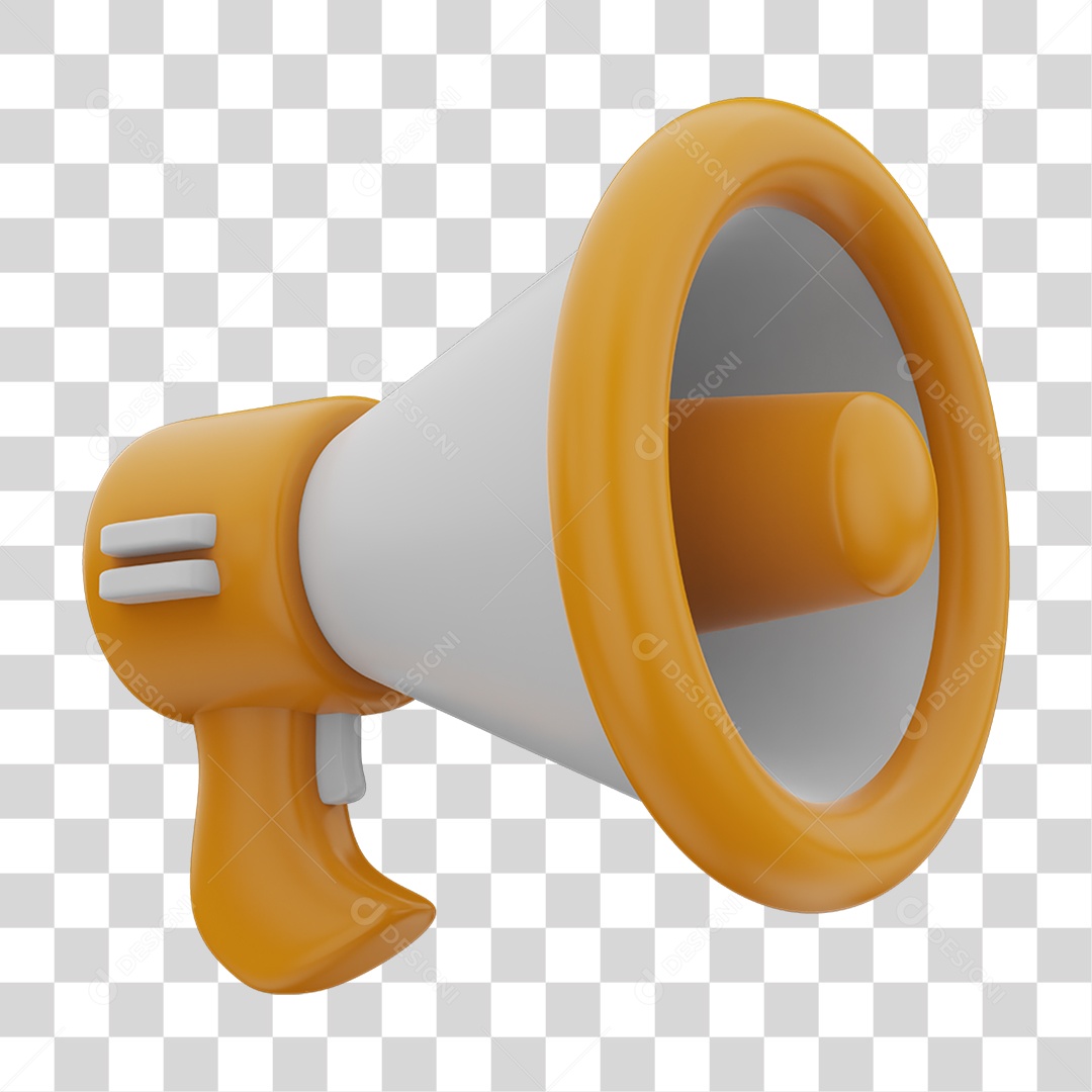 Mega Fone Alto Falante PNG Transparente