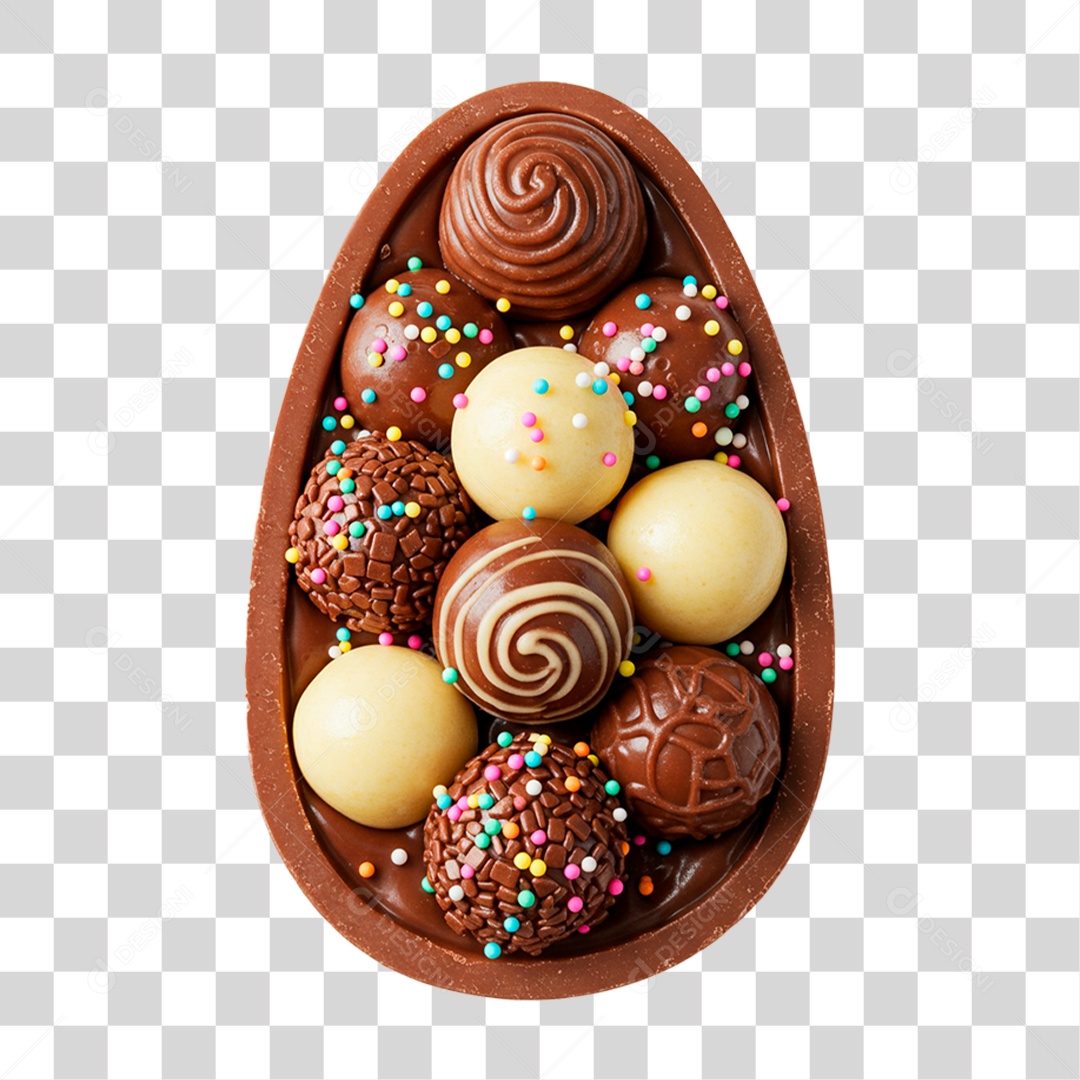 Ovo de Páscoa PNG Transparente