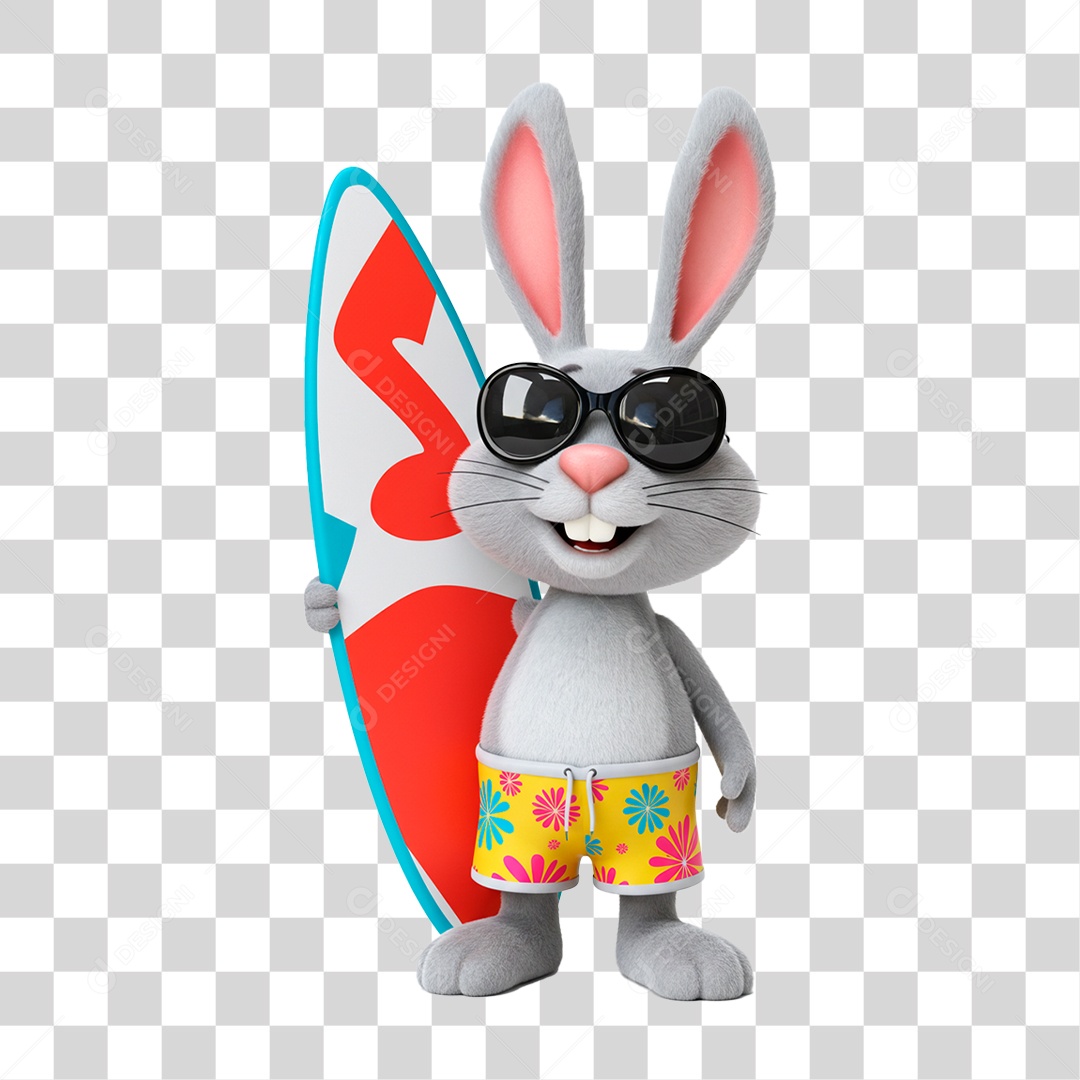 Coelho da Páscoa PNG Transparente