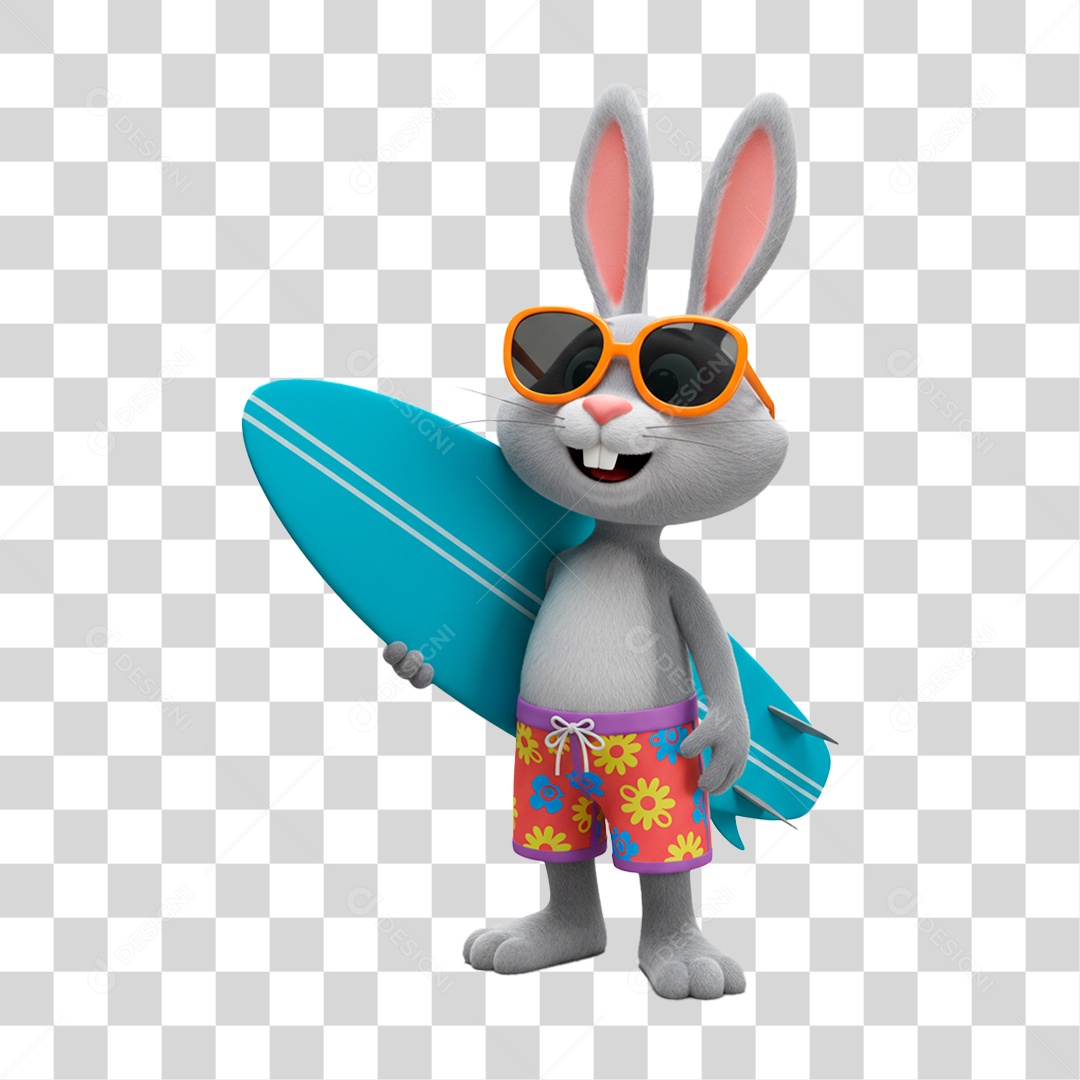 Coelho da Páscoa PNG Transparente