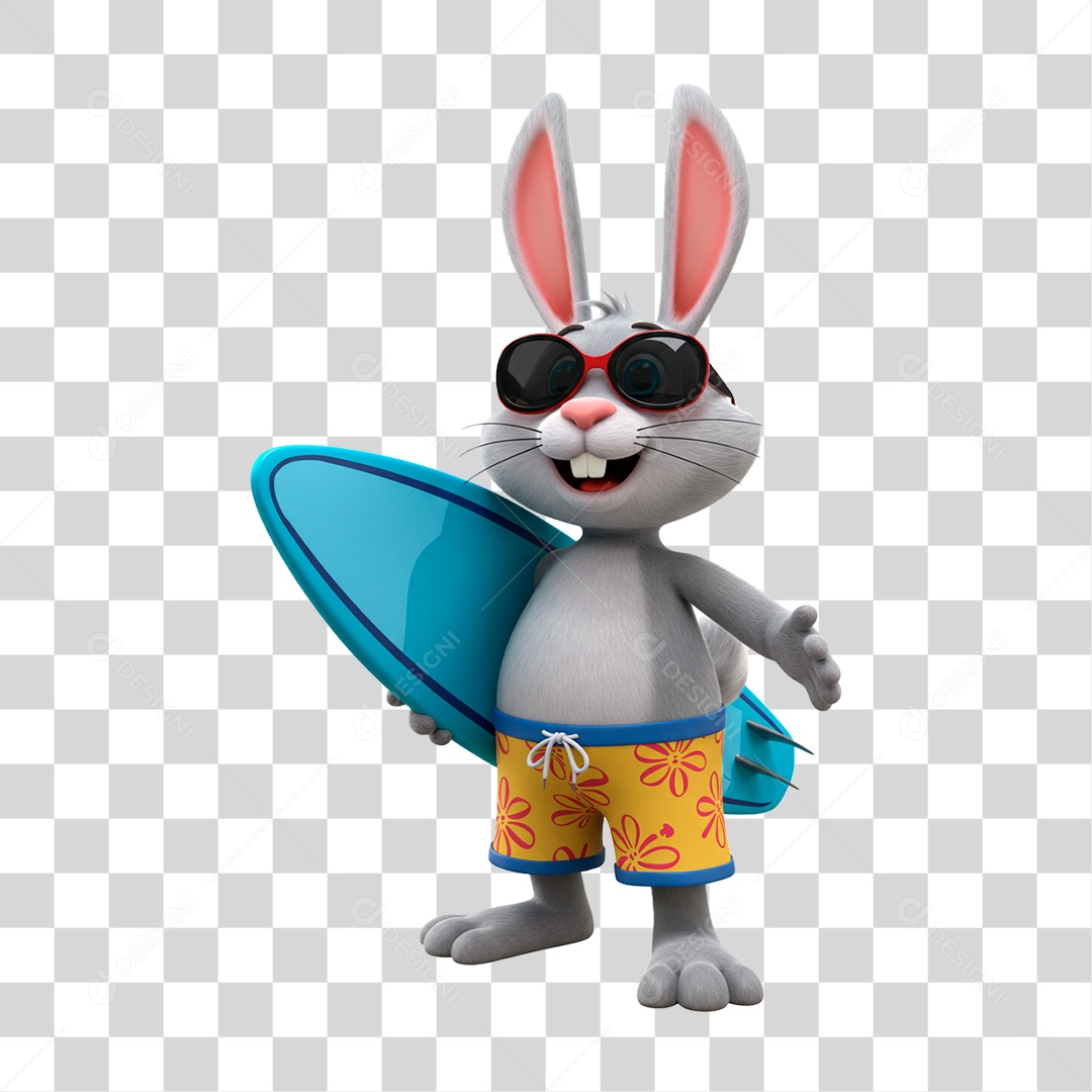 Coelho da Páscoa PNG Transparente