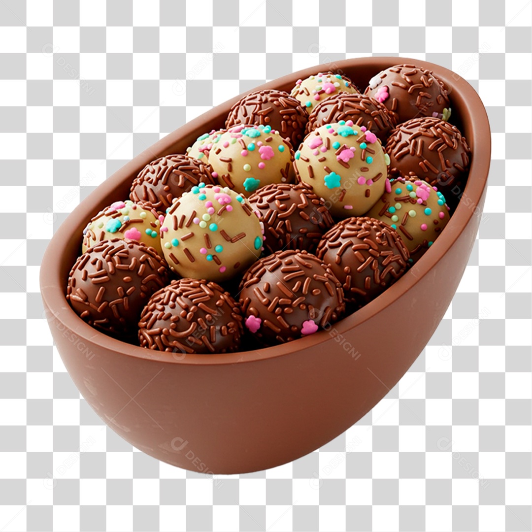 Ovo de Páscoa PNG Transparente