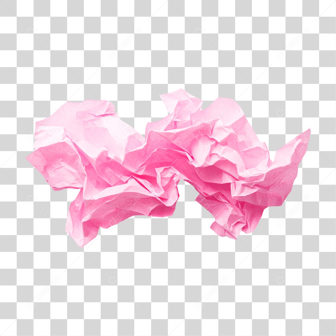 Papel Amassado PNG Transparente