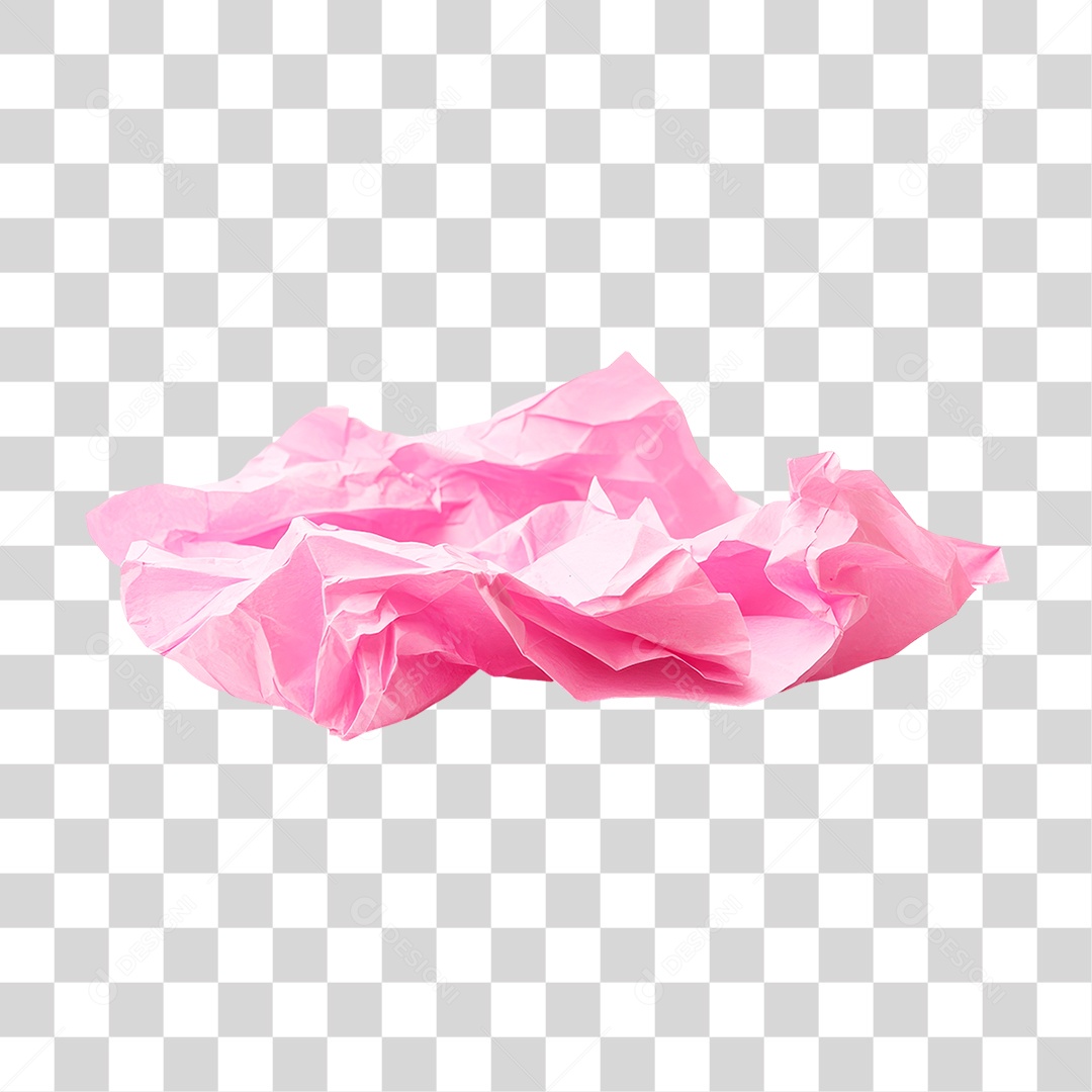 Papel Amassado PNG Transparente