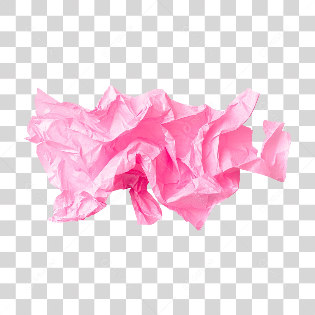 Papel Amassado PNG Transparente