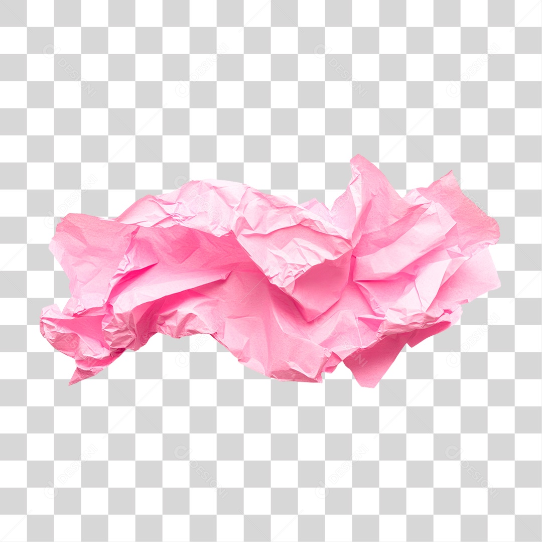 Papel Amassado PNG Transparente