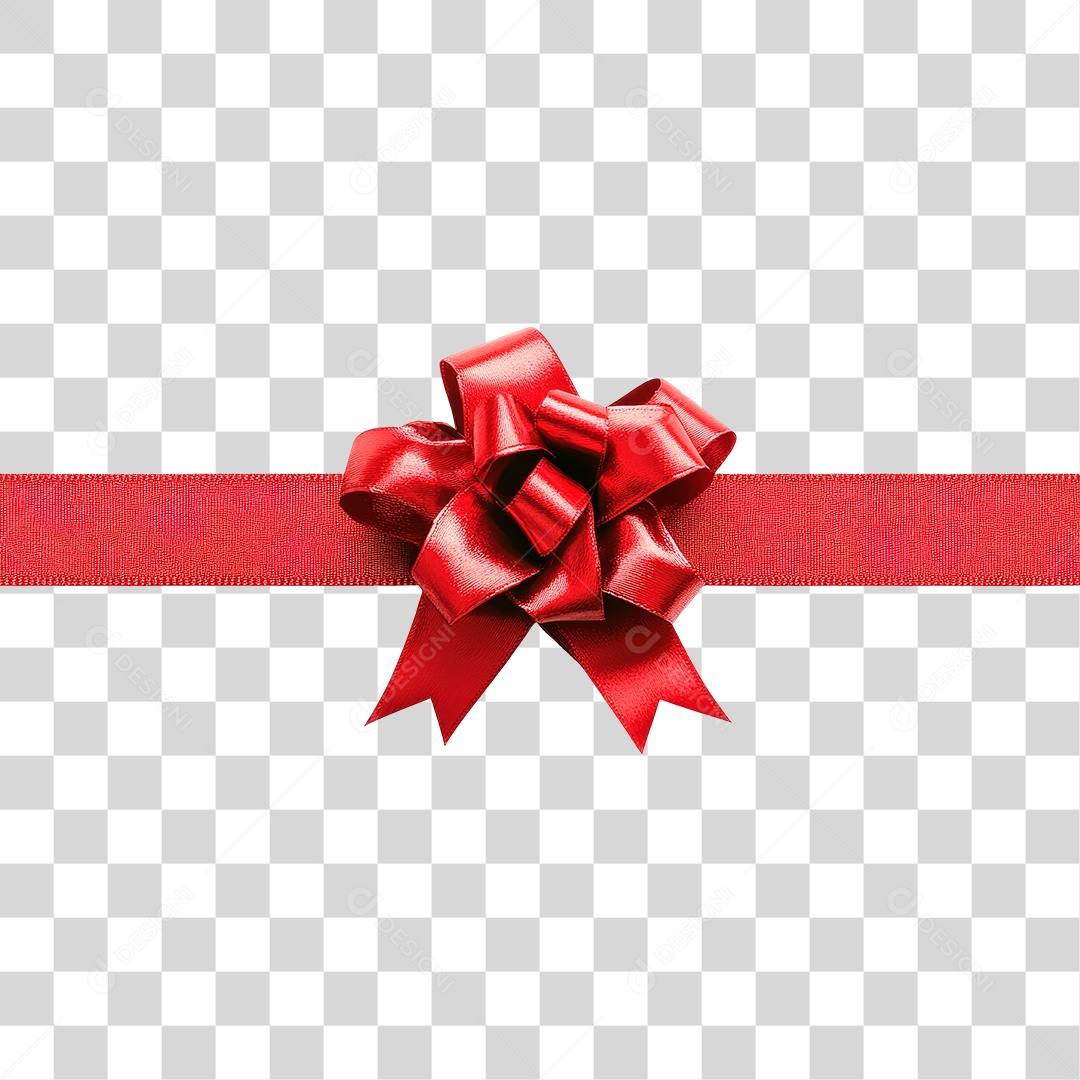 Laço Vermelho PNG Transparente