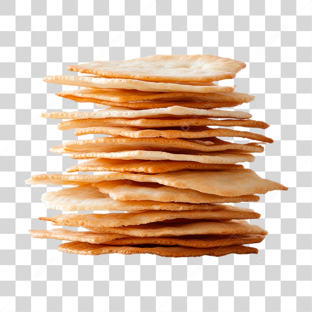 Bolacha Empilhada PNG Transparente