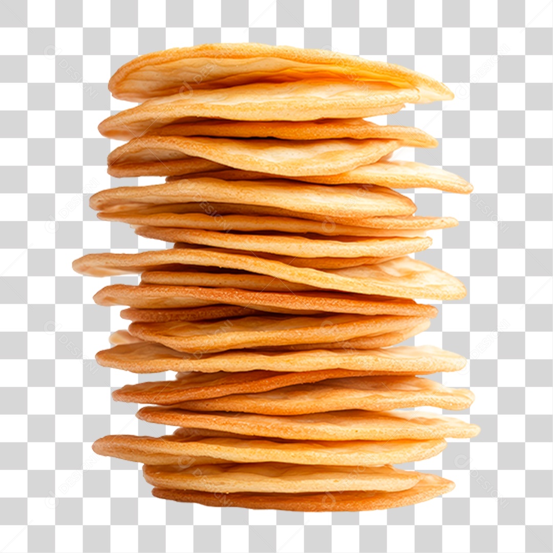 Pilha de Batata Chips PNG Transparente