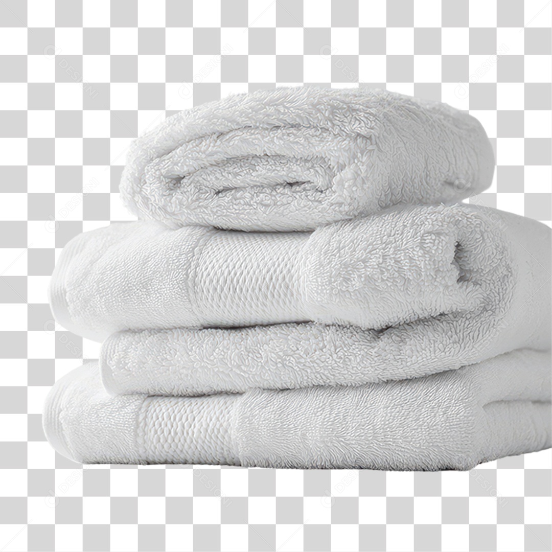 Pilha de Toalha PNG Transparente