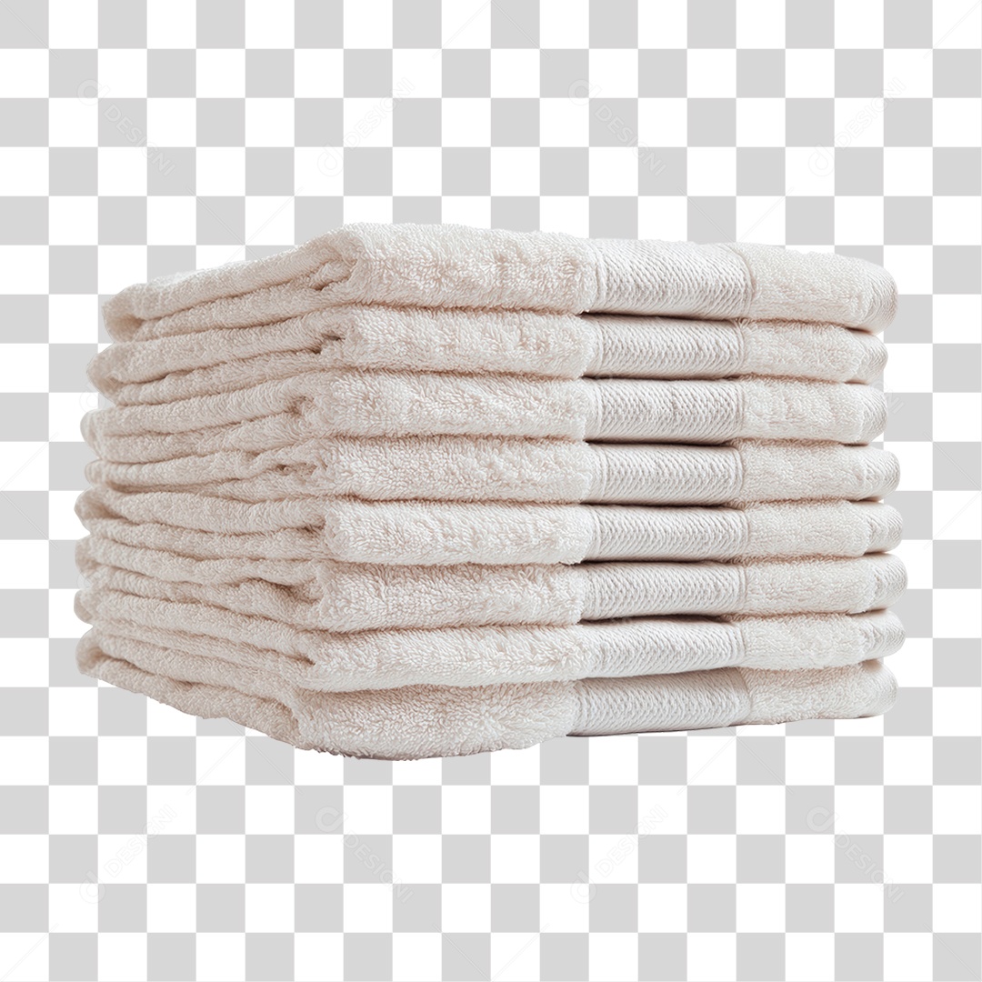 Pilha de Toalha PNG Transparente