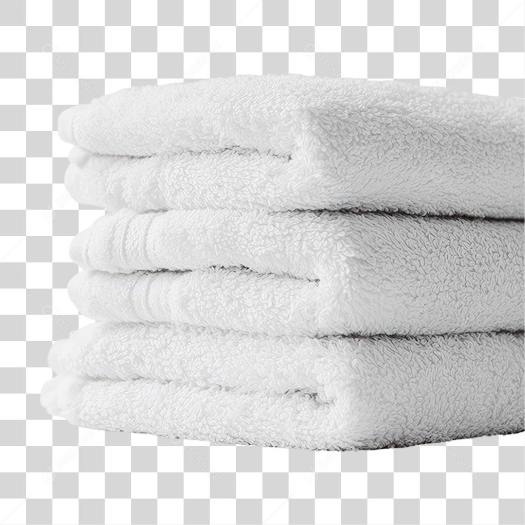 Pilha de Toalha PNG Transparente