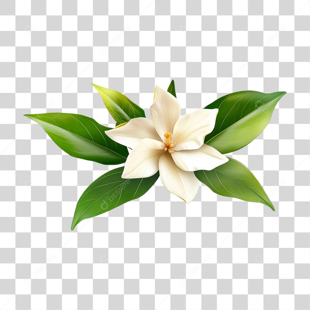 Flor Branca PNG Transparente