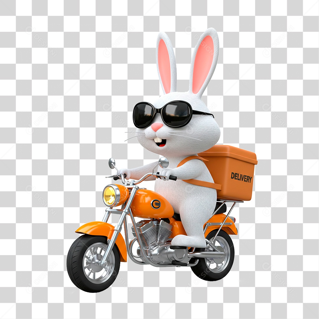 Homem de Motocicleta PNG Transparente