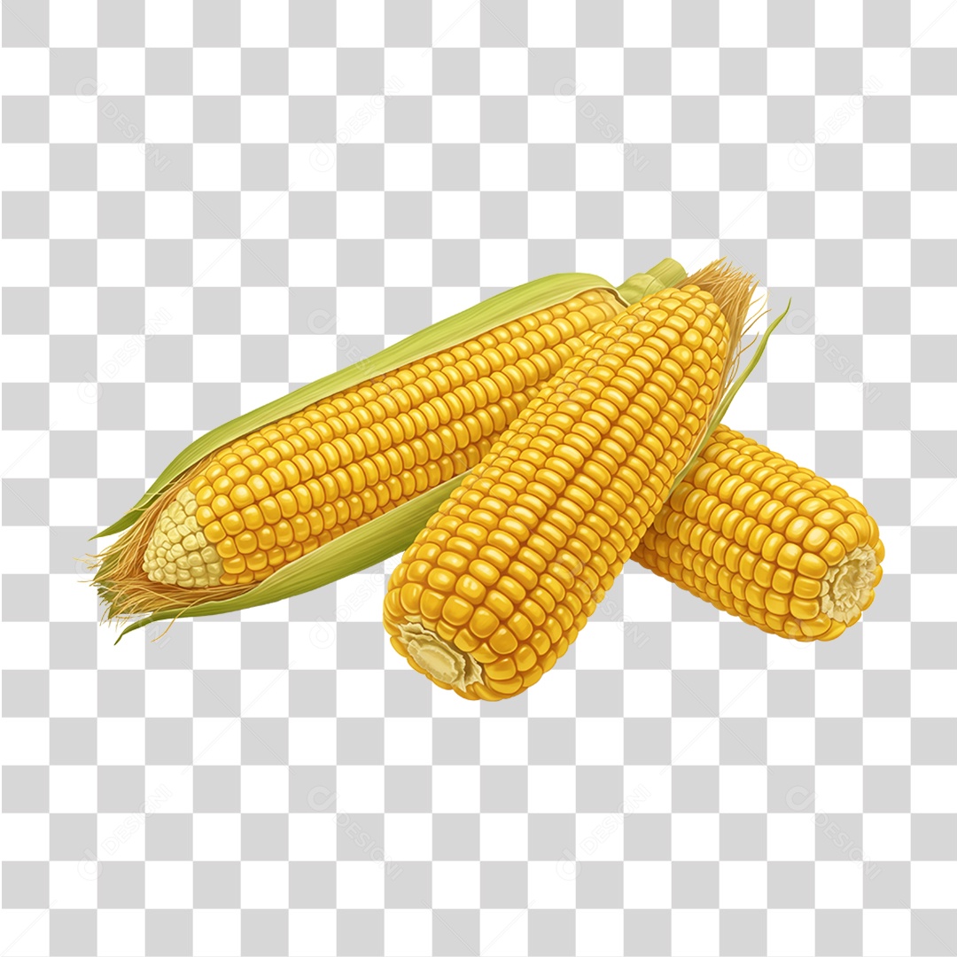 Espigas de Milho PNG Transparente