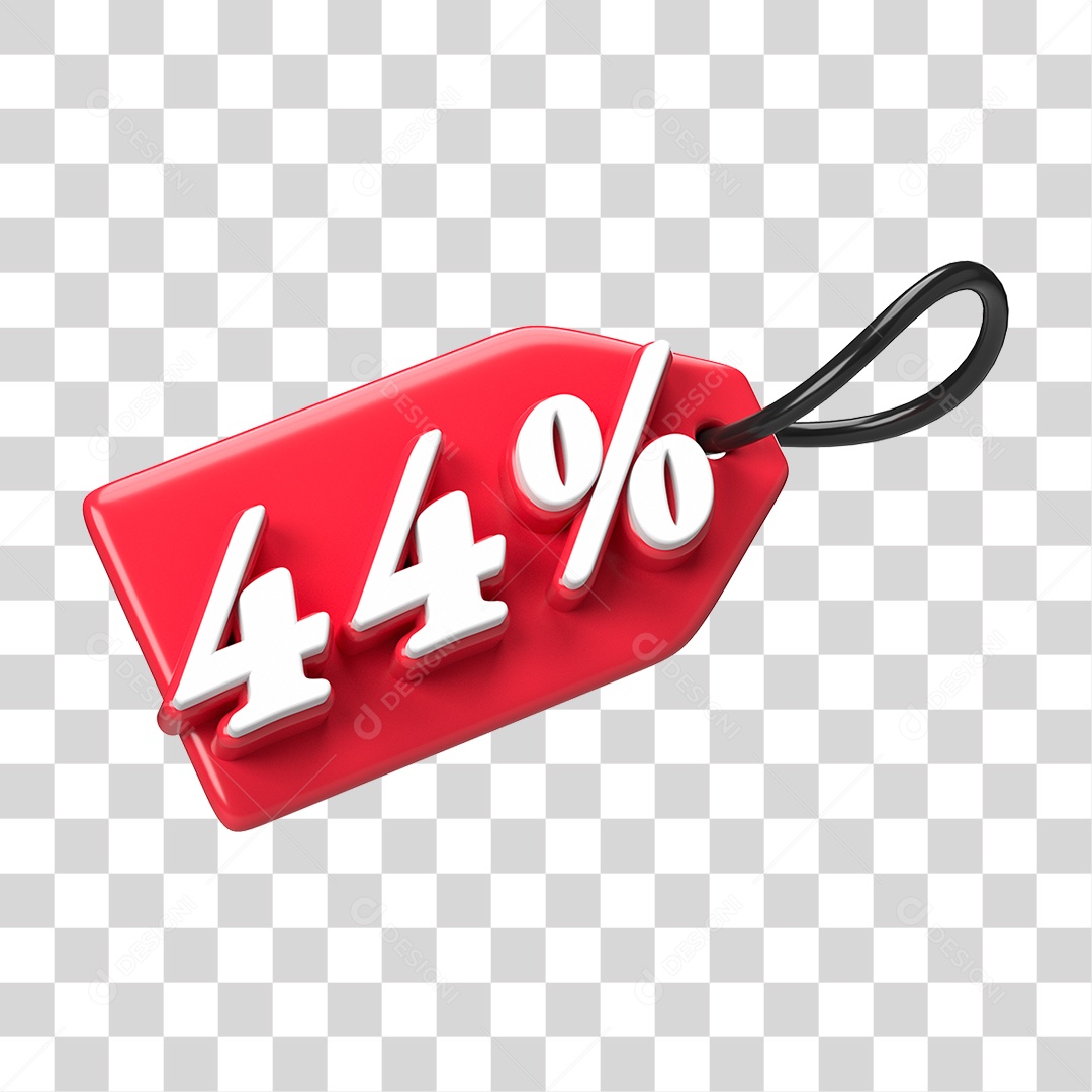 Etiqueta de Preço % PNG Transparente