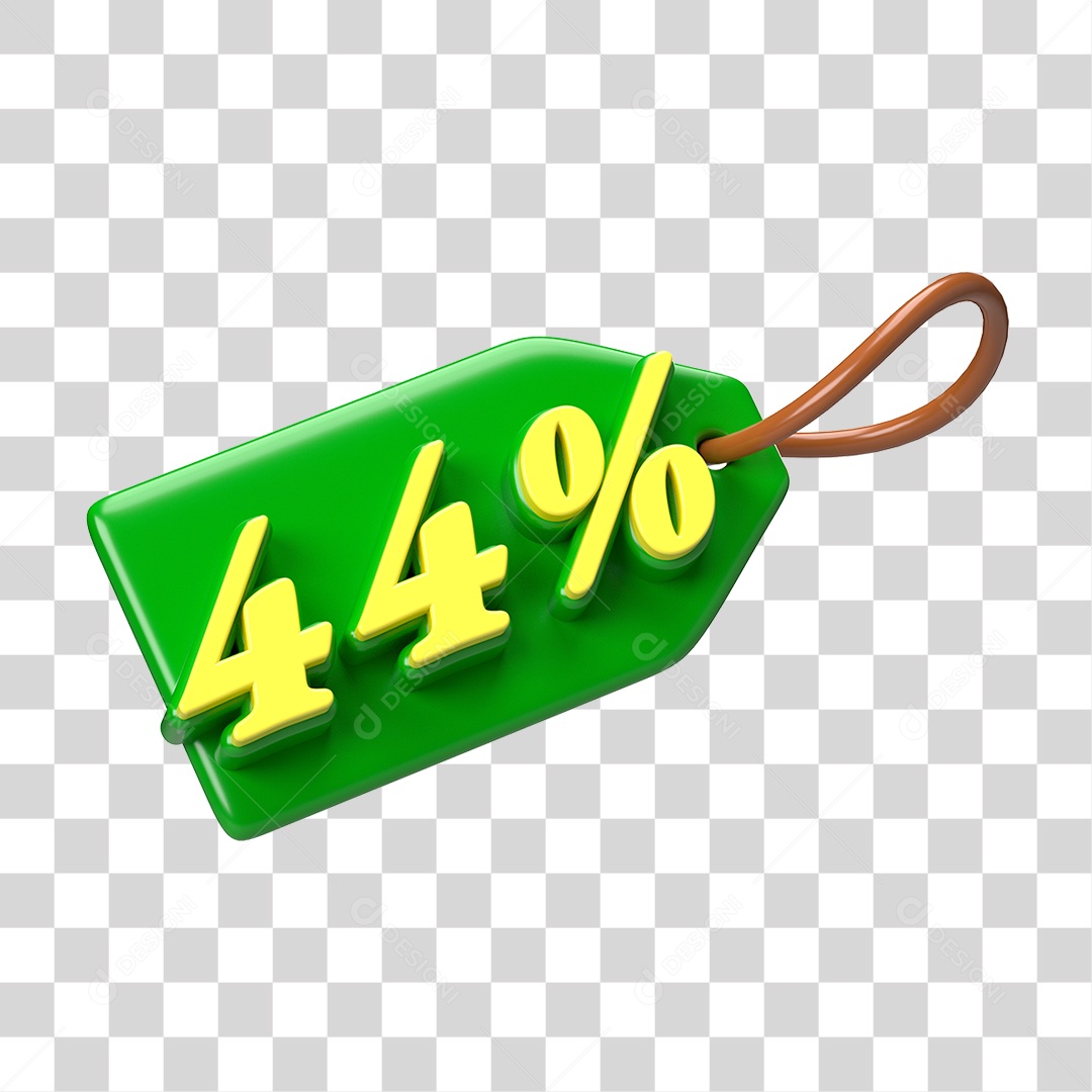 Etiqueta de Preço % PNG Transparente