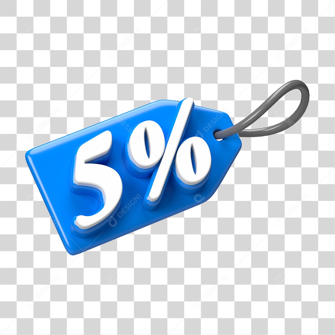 Etiqueta de Preço % PNG Transparente