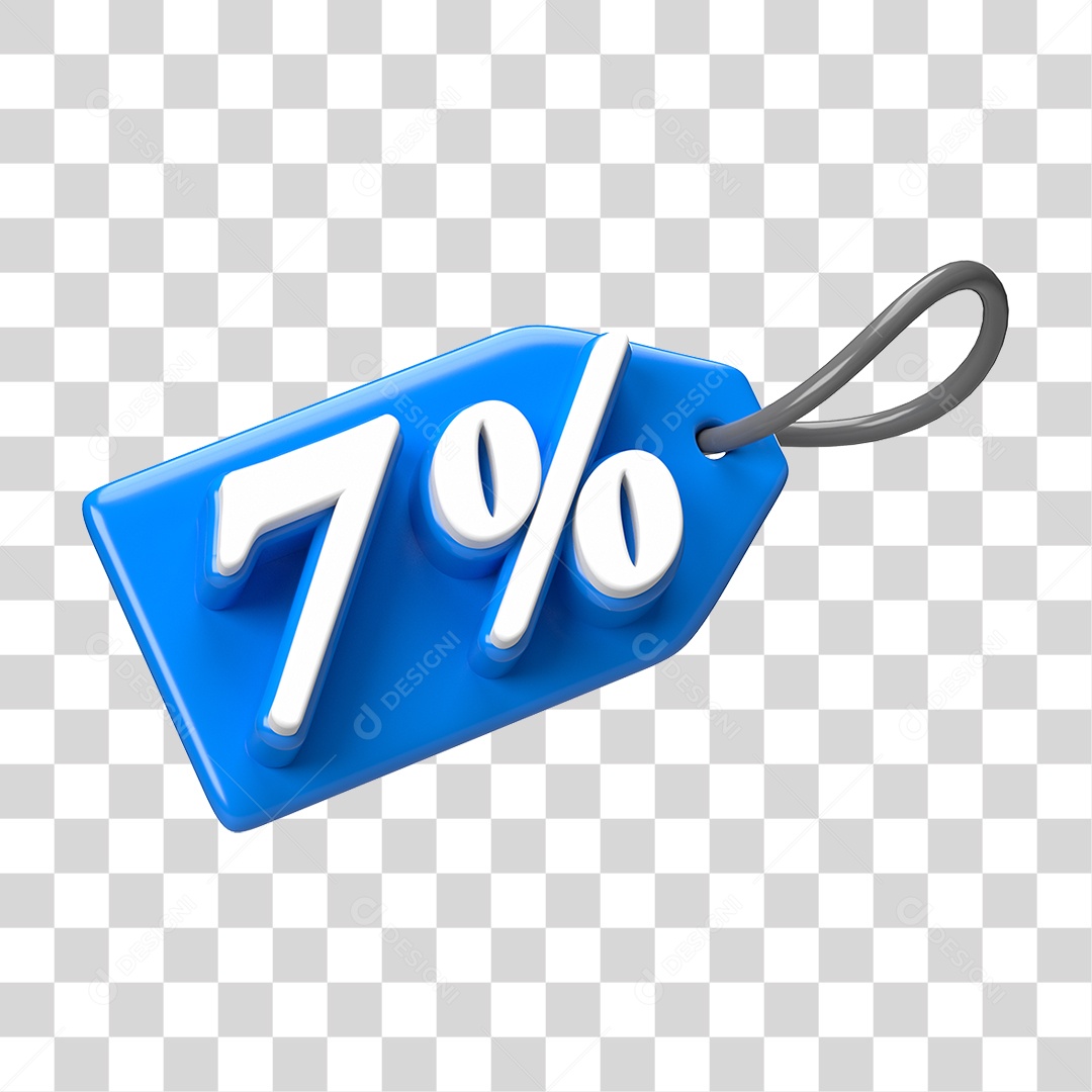 Etiqueta de Preço % PNG Transparente