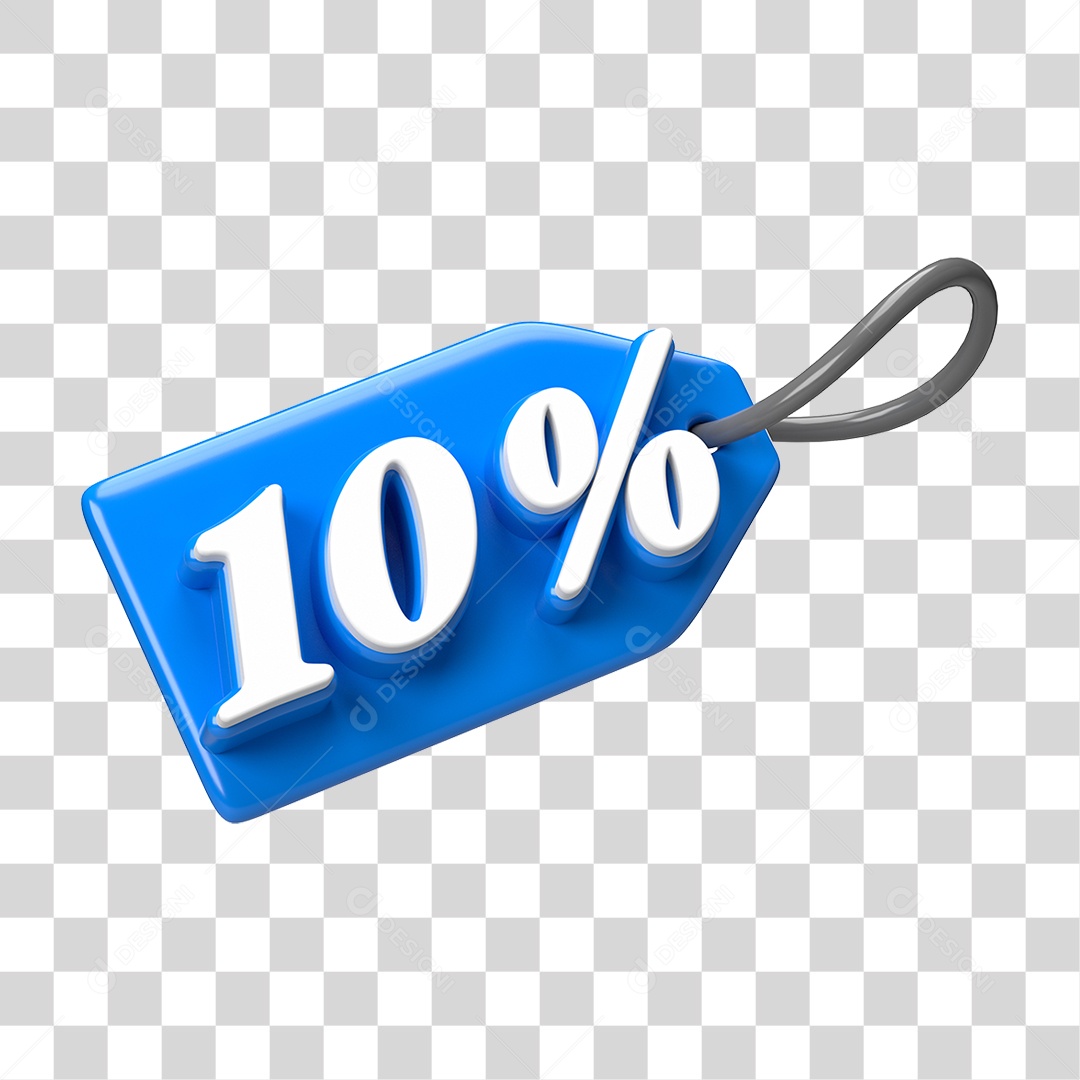 Etiqueta de Preço % PNG Transparente