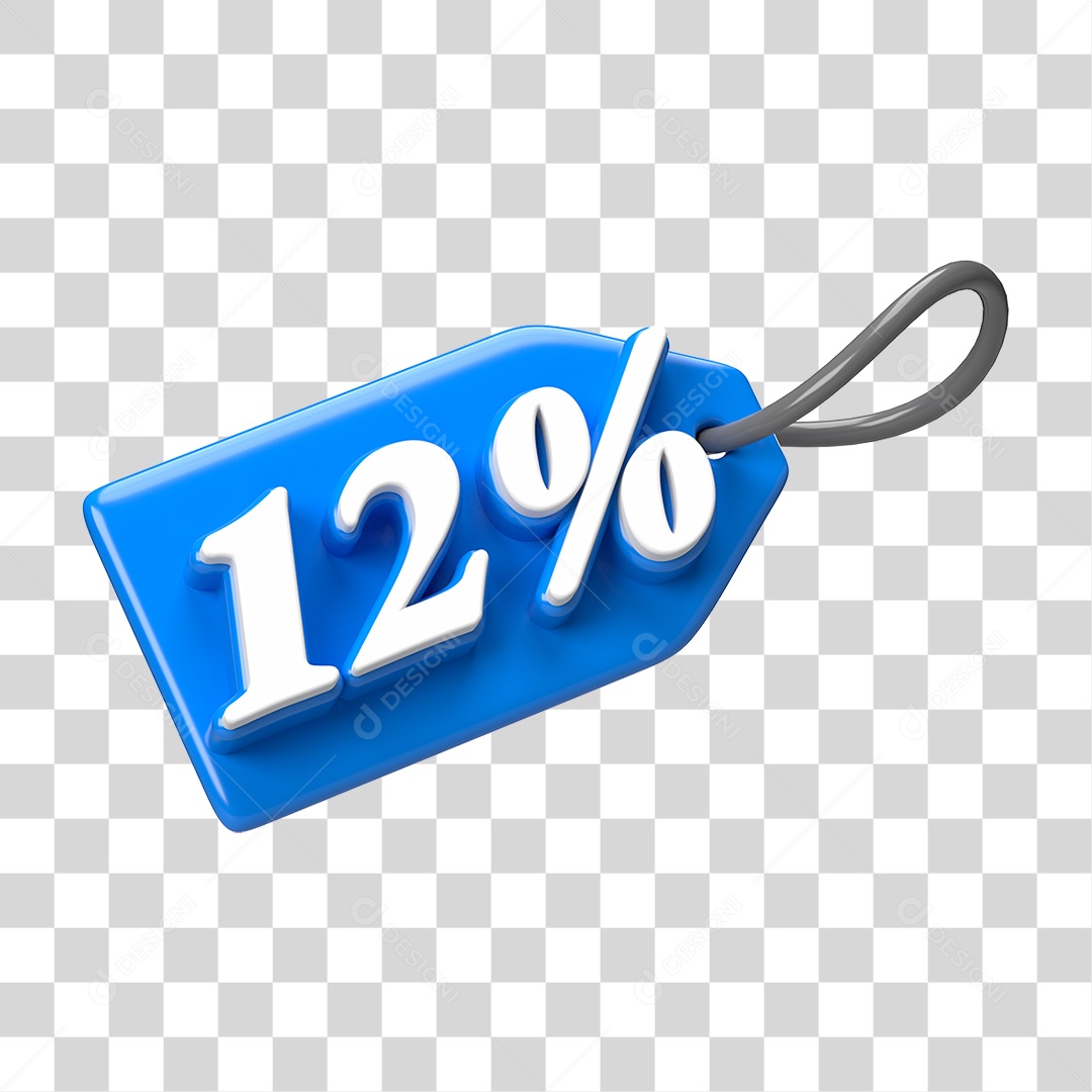 Etiqueta de Preço % PNG Transparente