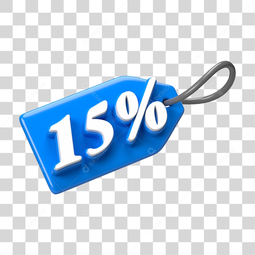 Etiqueta de Preço % PNG Transparente