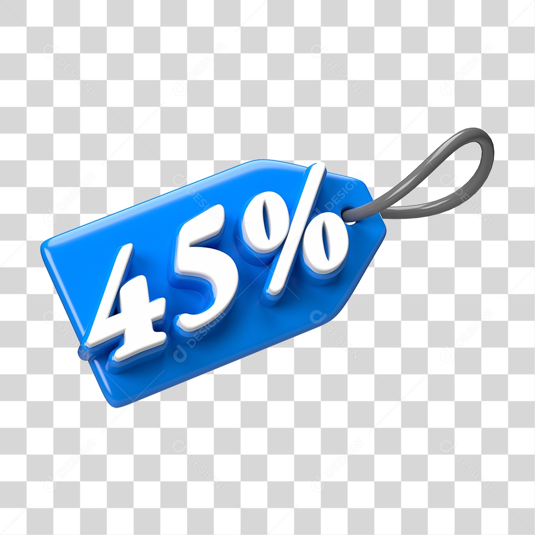 Etiqueta de Preço % PNG Transparente