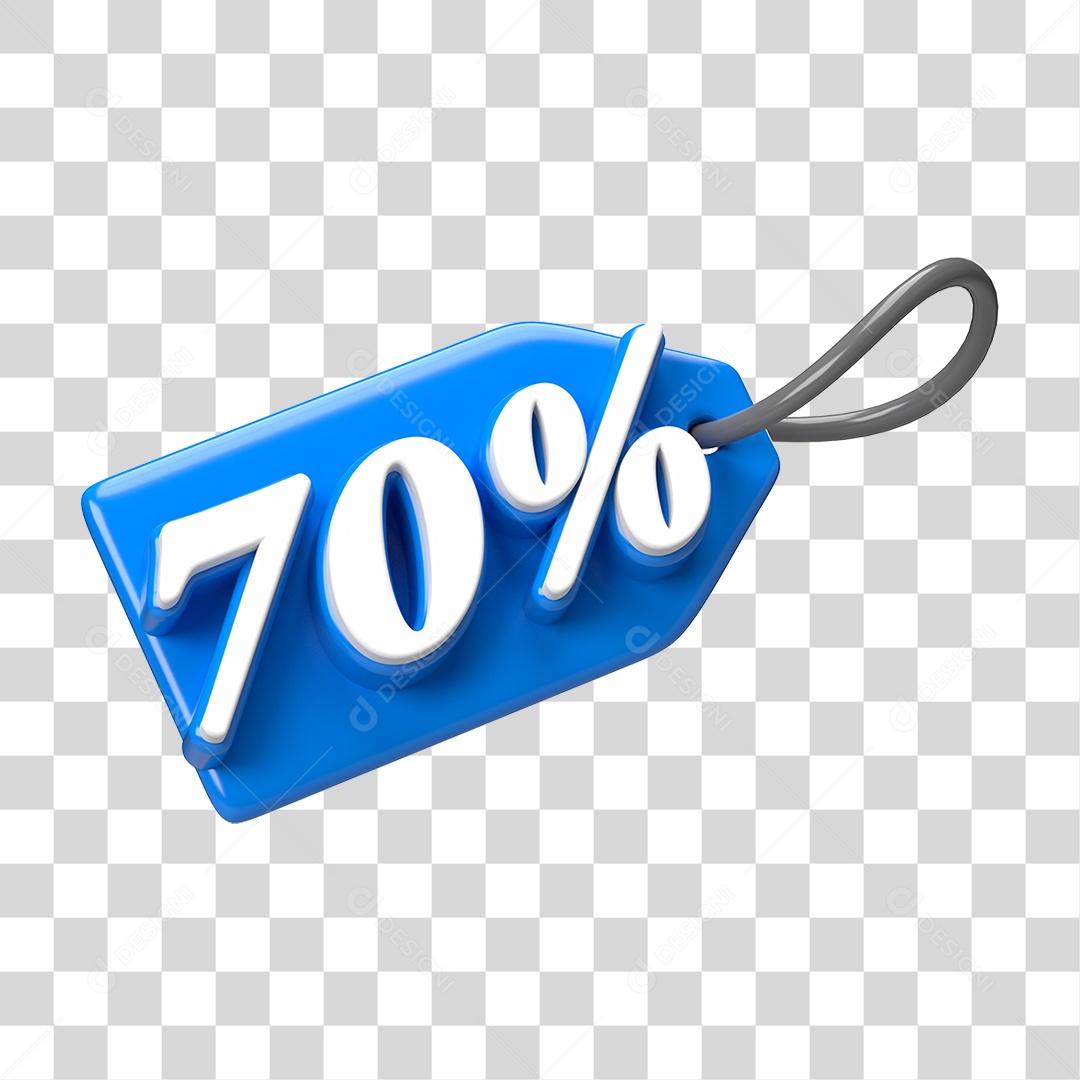 Etiqueta de Preço % PNG Transparente