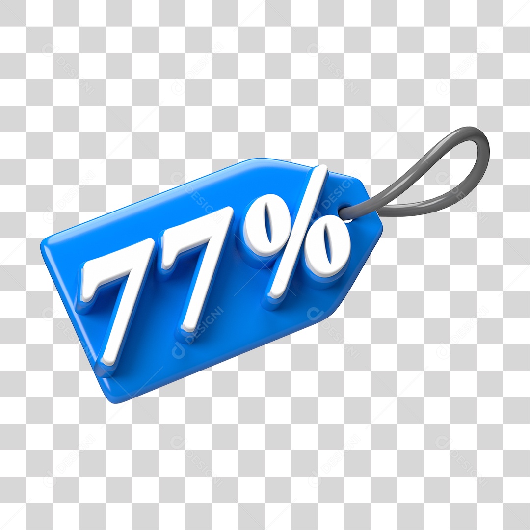 Etiqueta de Preço % PNG Transparente