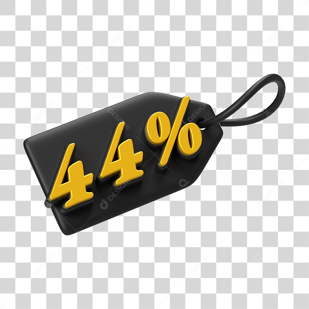 Etiqueta de Preço % PNG Transparente