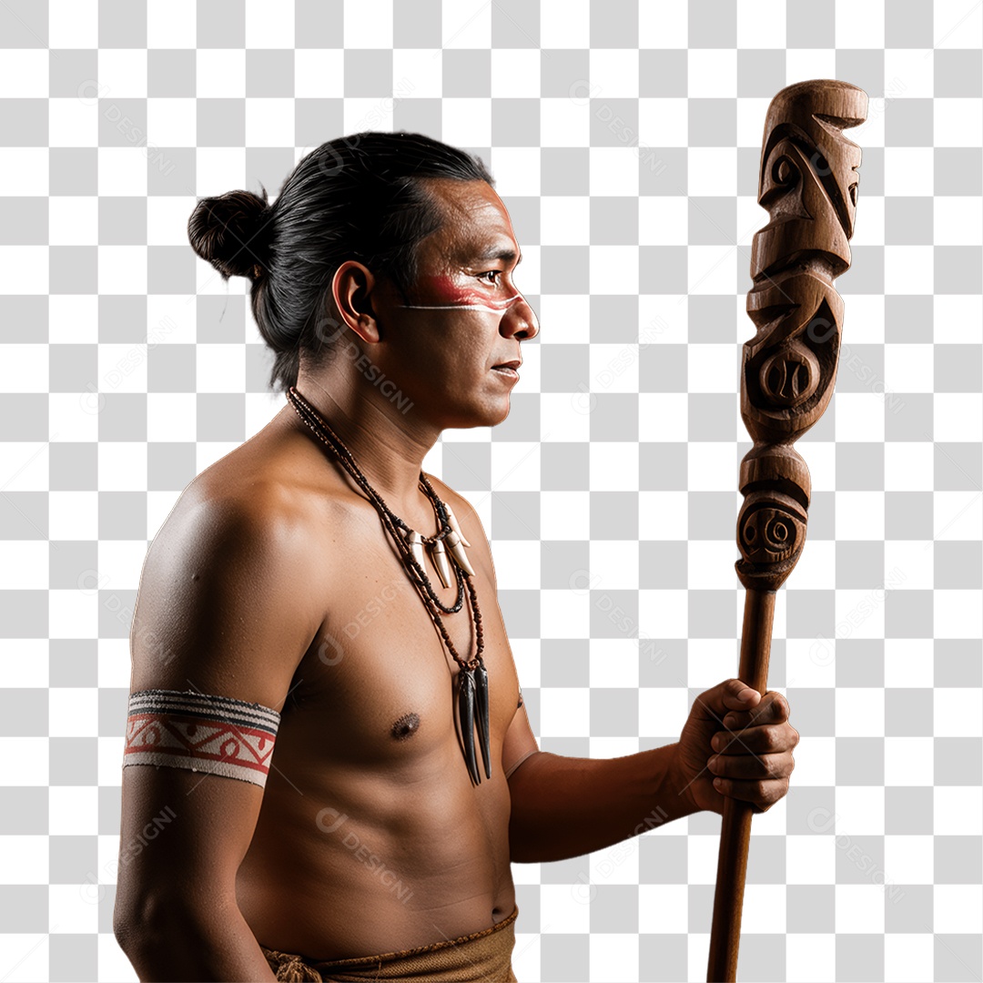 Índio Cacique Povos Indígenas PNG Transparente