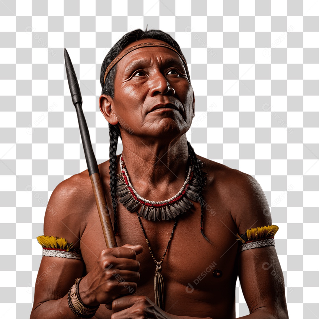 Índio Cacique Povos Indígenas PNG Transparente