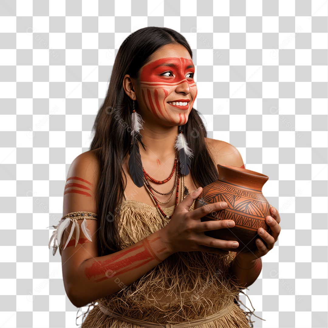 Mulher Indígena Povos indígenas PNG Transparente