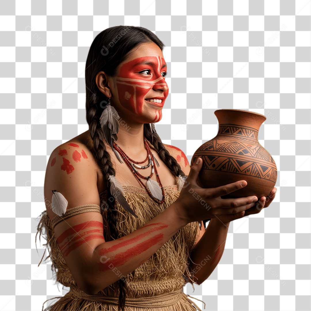 Mulher Indígena Povos indígenas PNG Transparente