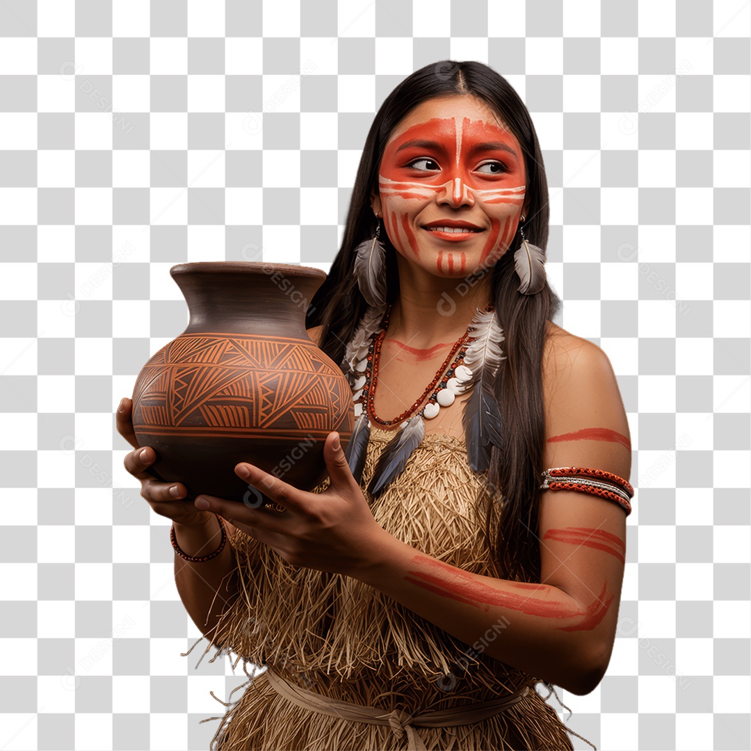 Mulher Indígena Povos indígenas PNG Transparente