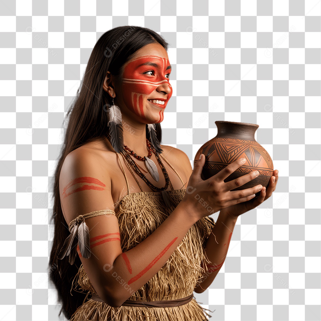 Mulher Indígena Povos indígenas PNG Transparente