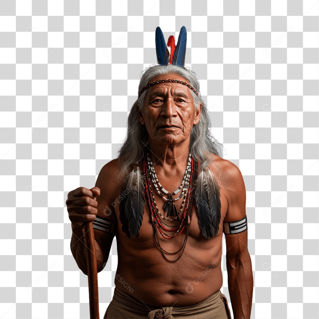Índio Cacique Povos Indígenas PNG Transparente