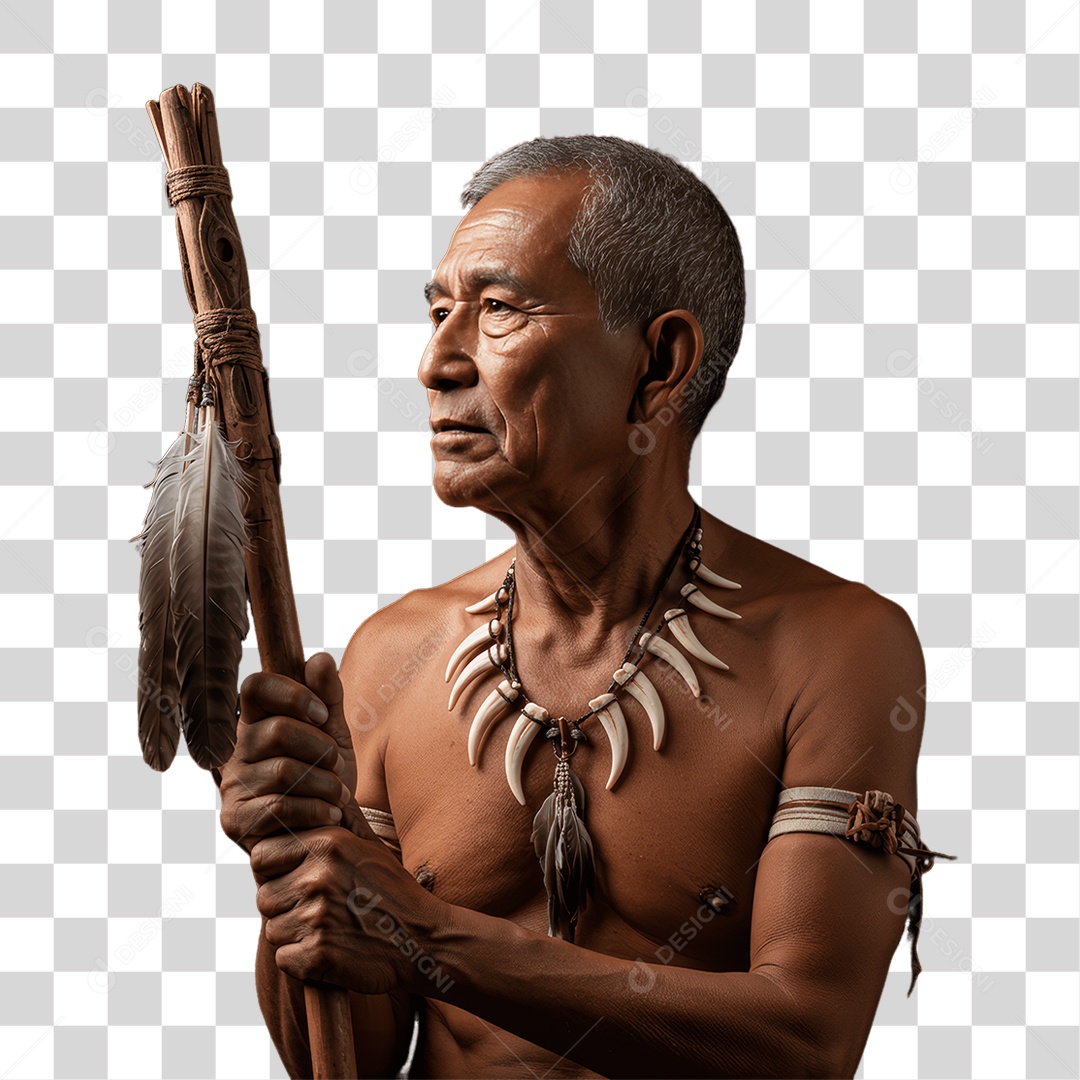 Índio Cacique Povos Indígenas PNG Transparente