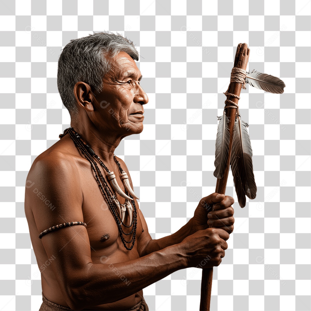 Índio Cacique Povos Indígenas PNG Transparente