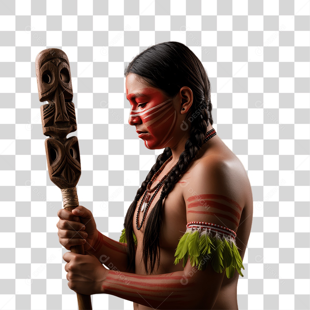 Índio Cacique Povos Indígenas PNG Transparente