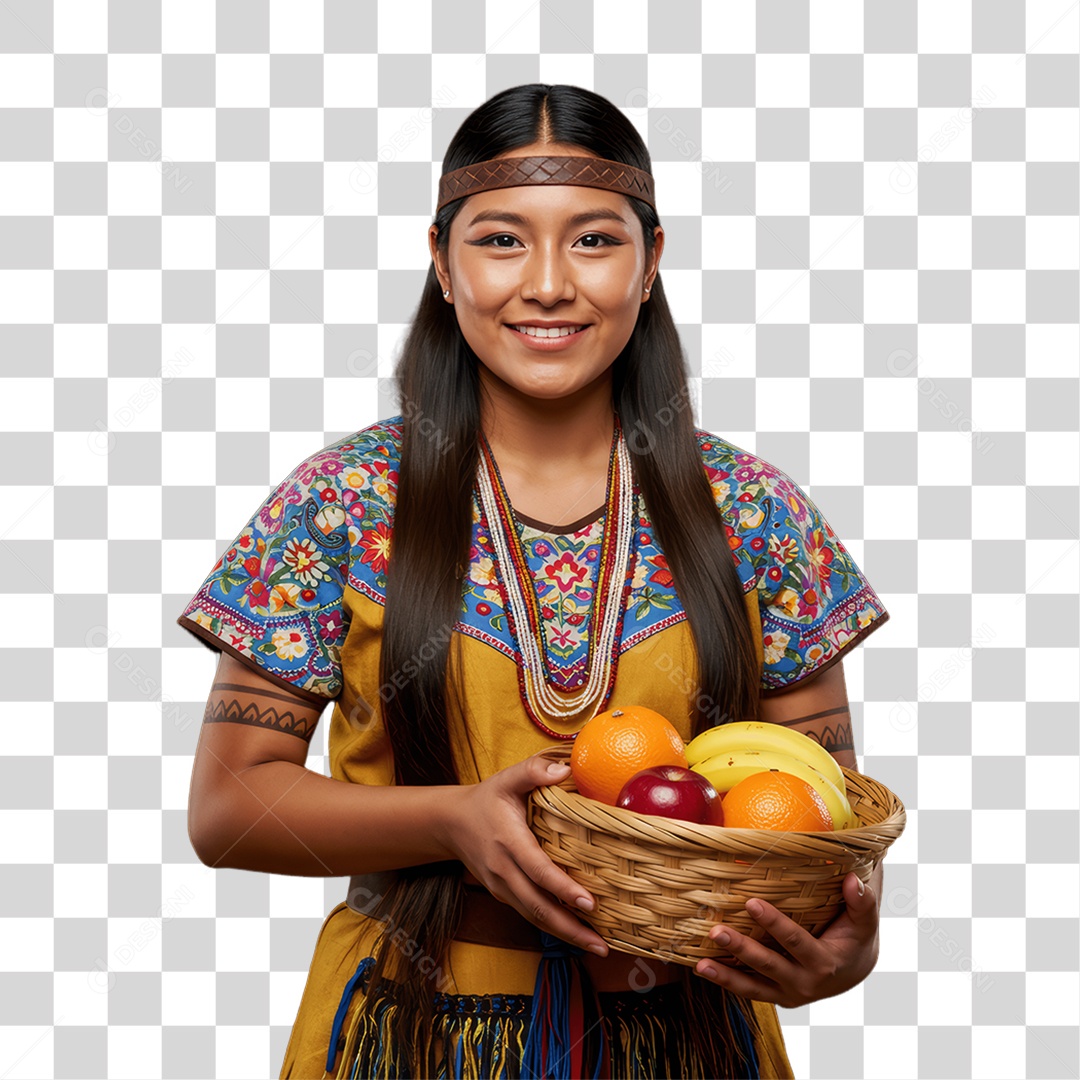 Mulher Indígena Povos indígenas PNG Transparente