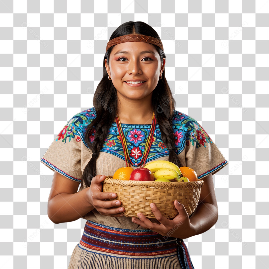 Mulher Indígena Povos indígenas PNG Transparente